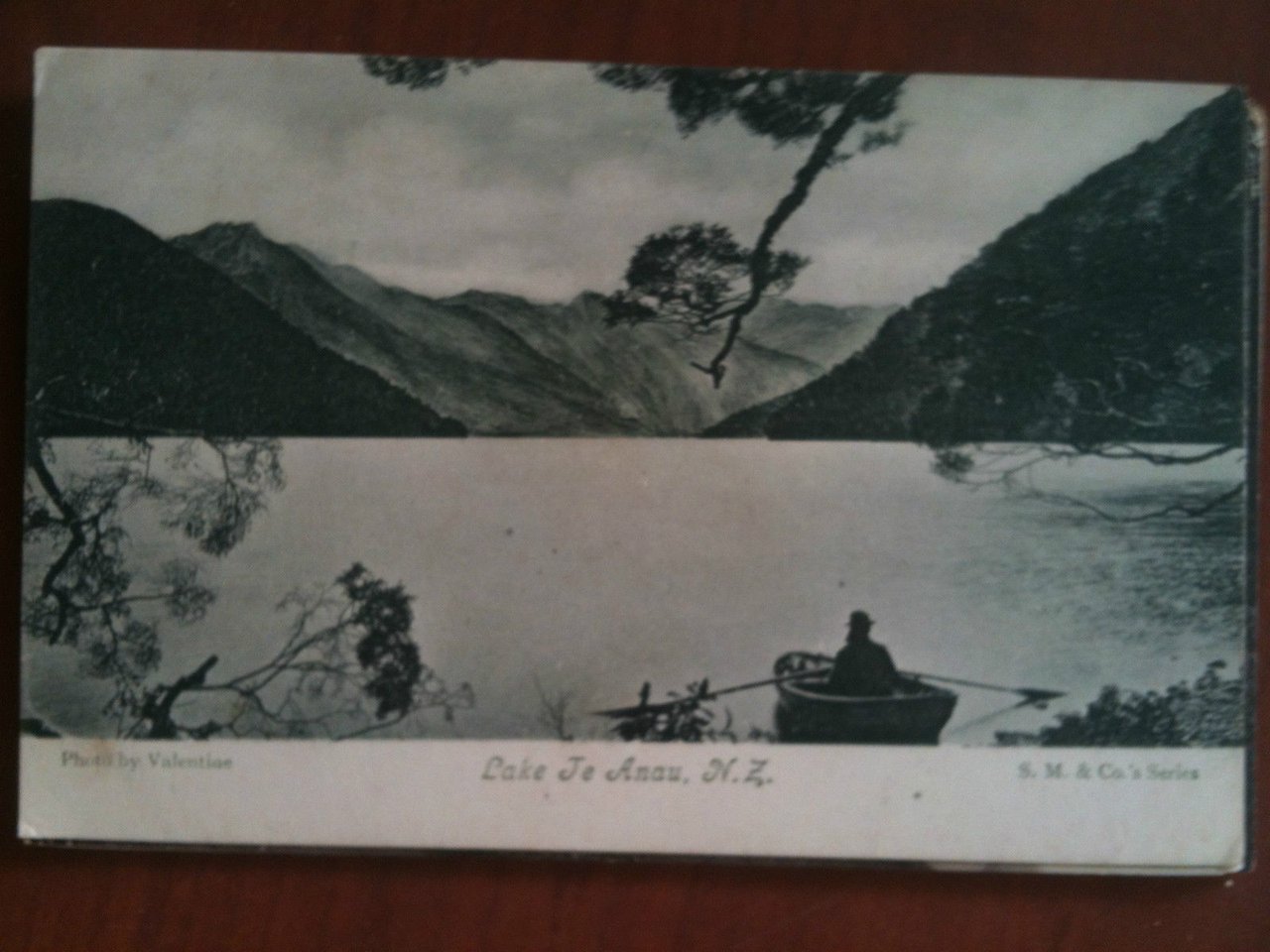 Cartolina Postcard inizi/early '900 New Zealand Anau - non viaggiata …