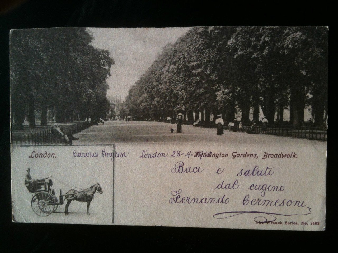 Cartolina Postcard primi '900 Regno Unito UK Londra London - …