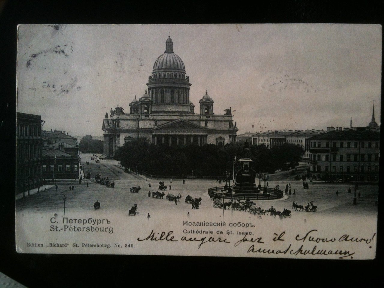 Cartolina Postcard primi '900 Russia St. Petersbourg St. Isaac - … | Immagine principale