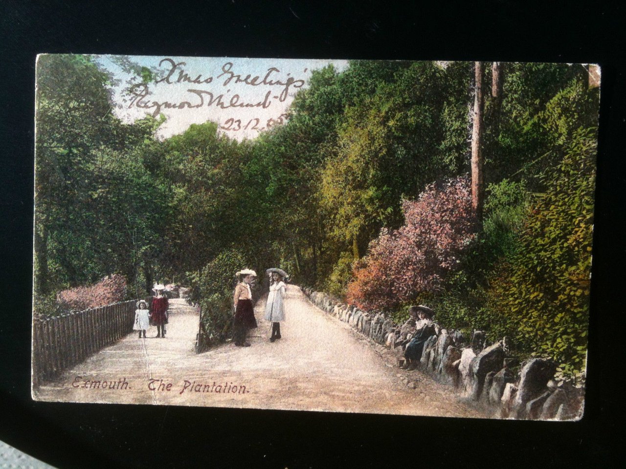 Cartolina Postcard primi/early '900 Regno Unito UK Exmouth - viaggiata