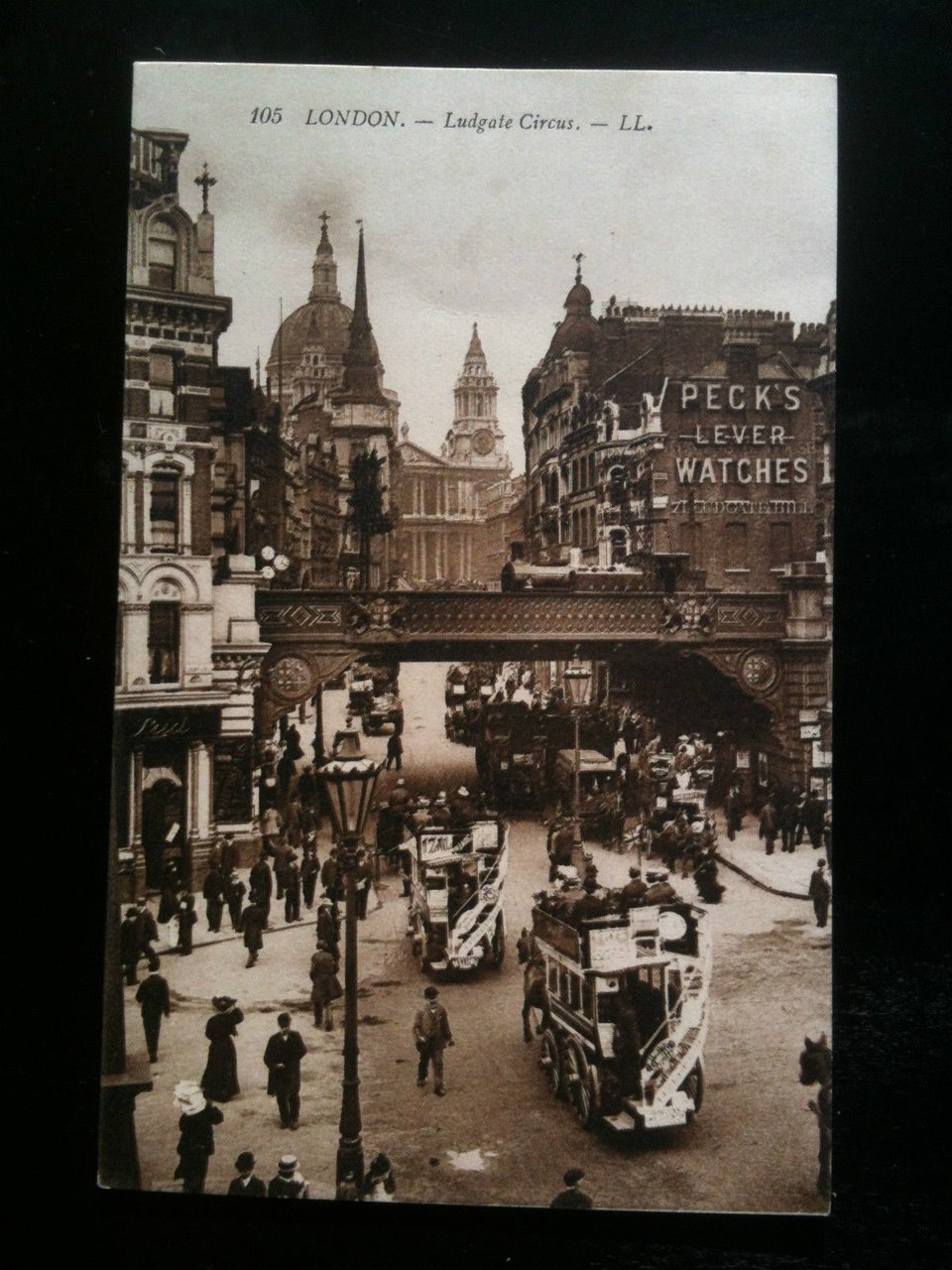 Cartolina Postcard primi/early '900 Regno Unito UK London nonviaggiata/traveled