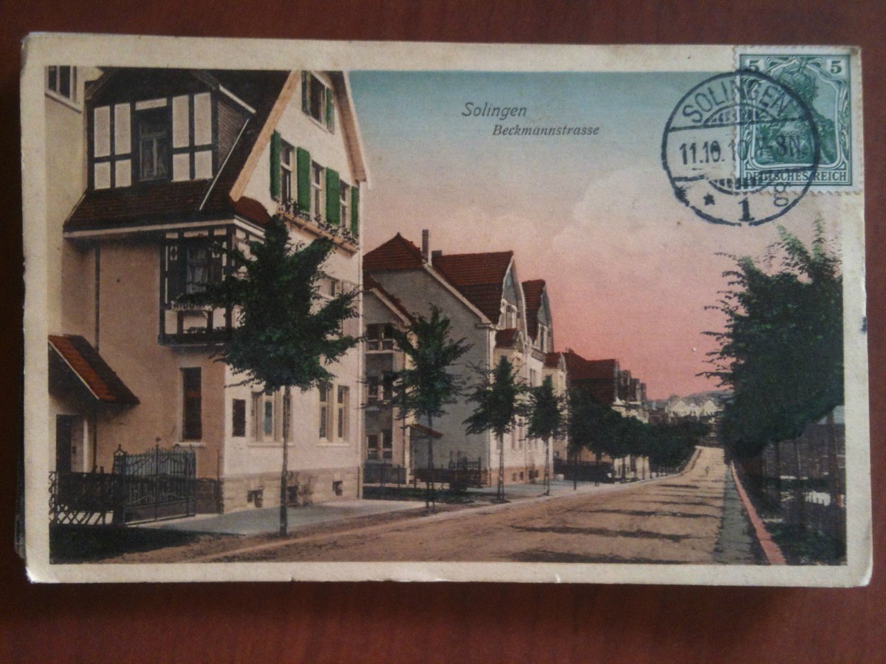 Cartolina/Postkarte inizi/Anfang '900 Solingen - viaggiata/geschikt - E8616