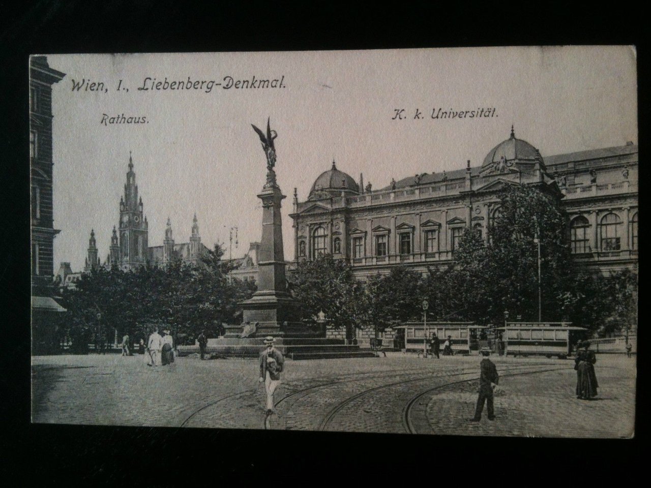 Cartolina Postkarte primi '900 Austria Vienna/Wien Liebenberg - non viaggiata