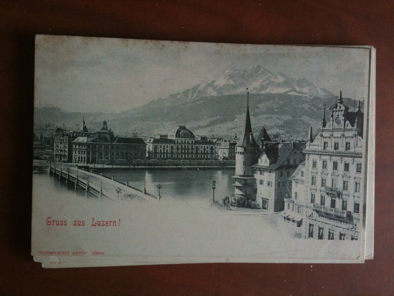 Cartolina Postkarte primi '900 Schweiz Gruss aus Luzern! - non …