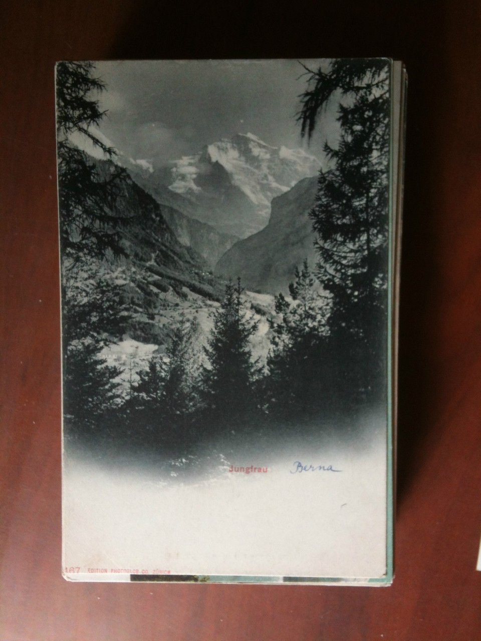 Cartolina Postkarte primi '900 Schweiz Jungfrau - non viaggiata