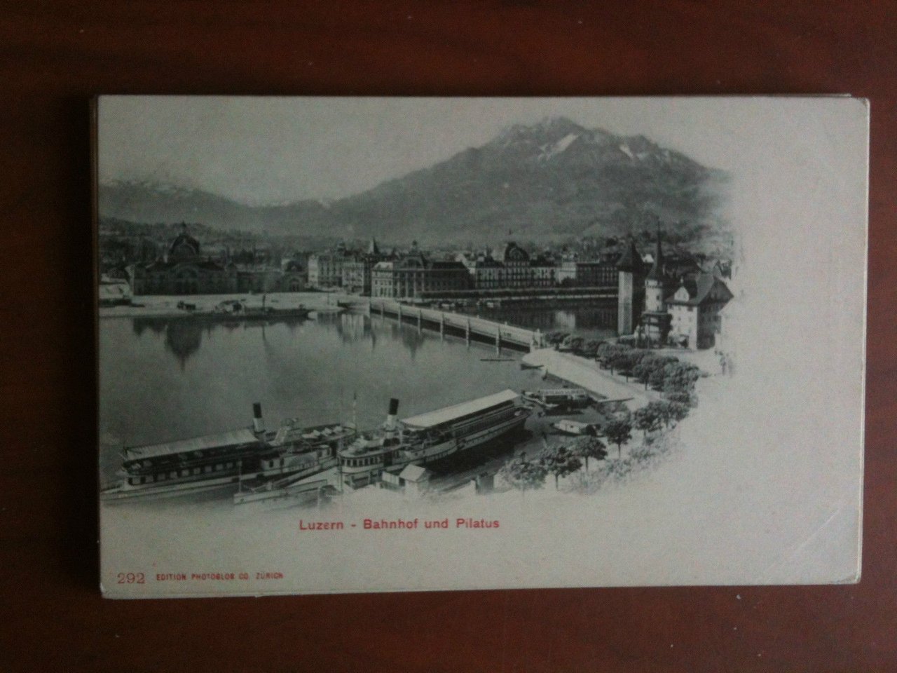 Cartolina Postkarte primi '900 Schweiz Luzern - non viaggiata | Immagine principale