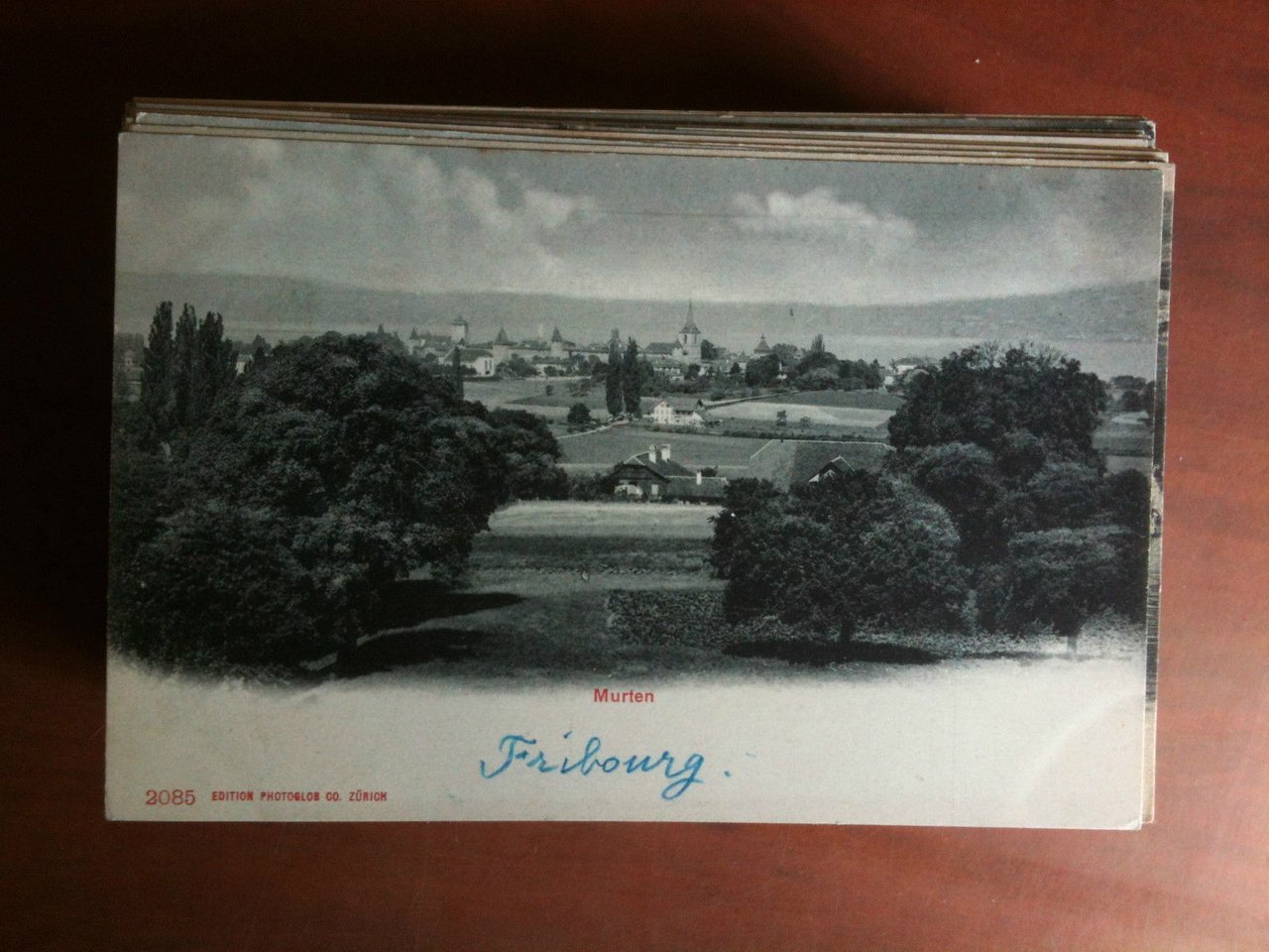 Cartolina Postkarte primi '900 Schweiz Murten - non viaggiata