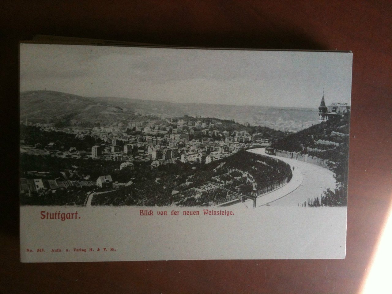 Cartolina Postkarte primi '900 Schweiz Stuttgart - non viaggiata | Immagine principale