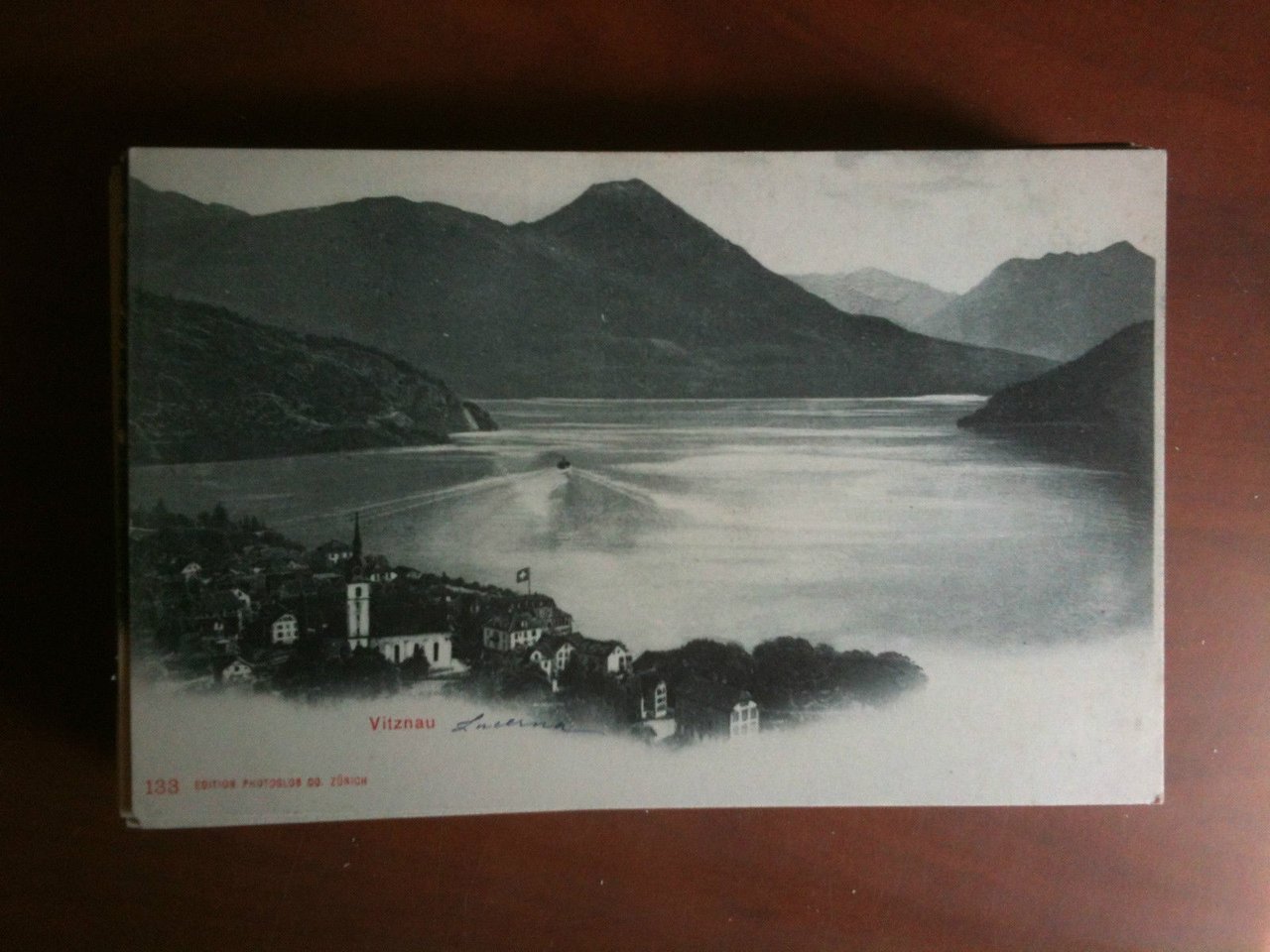 Cartolina Postkarte primi '900 Schweiz Vitznau - non viaggiata
