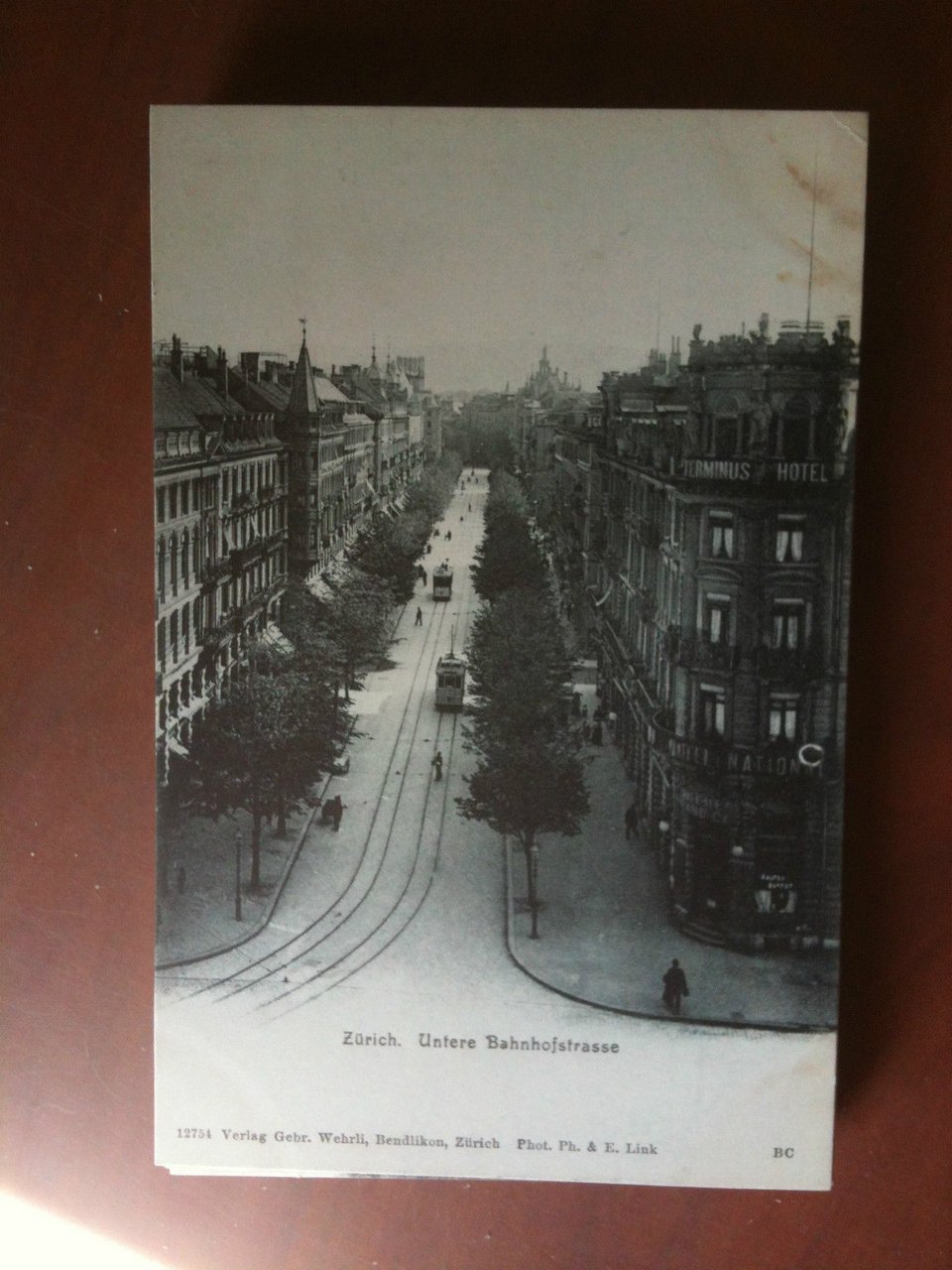 Cartolina Postkarte primi '900 Schweiz Zurich - non viaggiata | Immagine principale