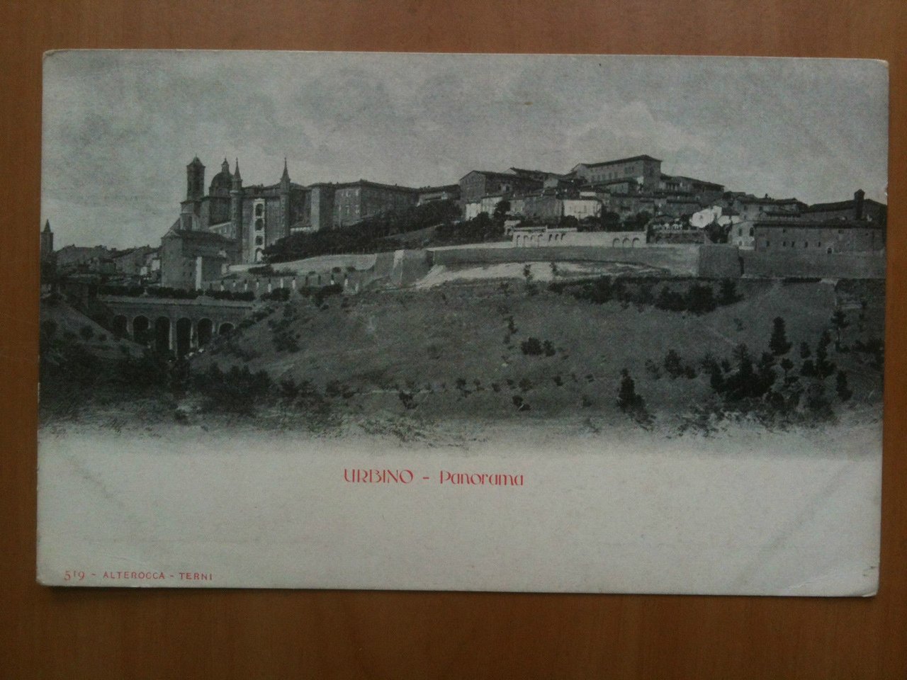 Cartolina primi '900 Urbino Panorama - non viaggiata