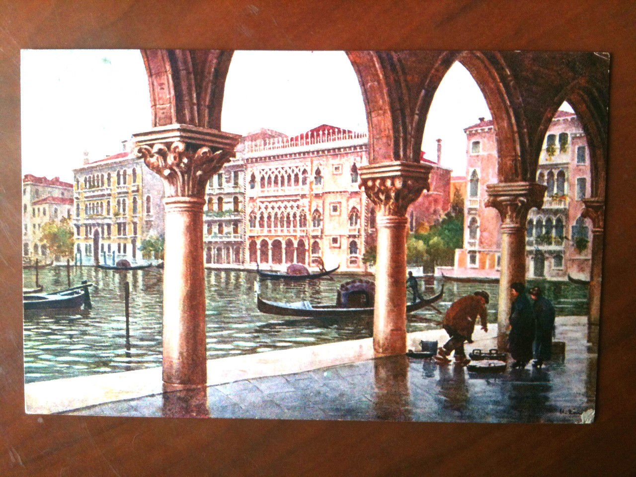 Cartolina primi '900 Venezia - Canal Grande Cà d'Oro - …