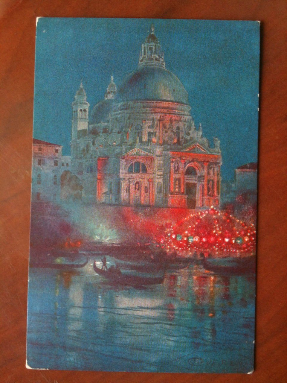 Cartolina primi '900 Venezia - Chiesa della Salute- non viaggiata