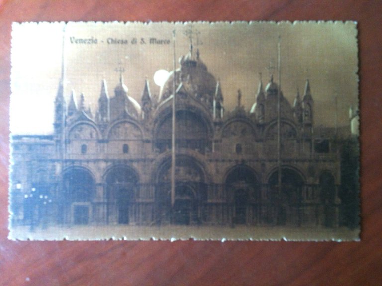 Cartolina primi '900 Venezia - Chiesa di S. Marco - non viaggiata