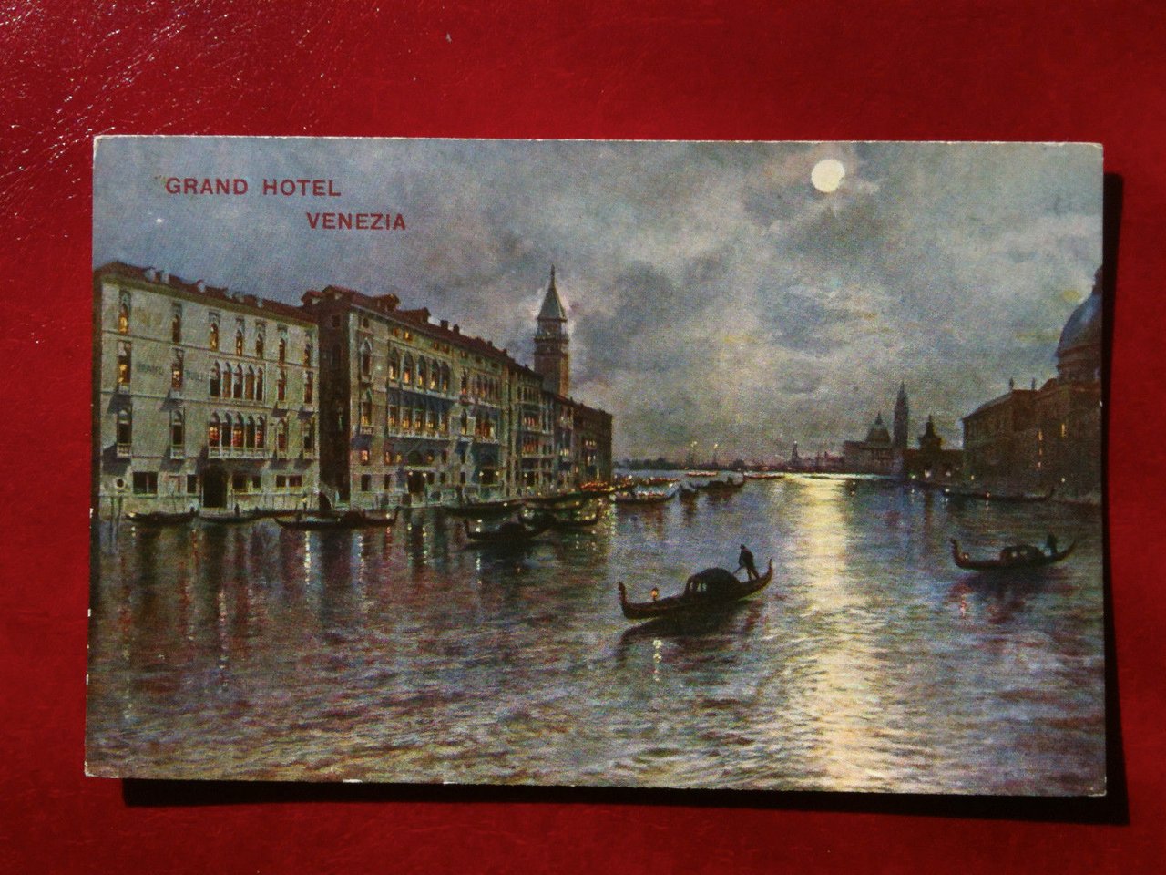 Cartolina primi '900 Venezia - Grand Hotel - non viaggiata