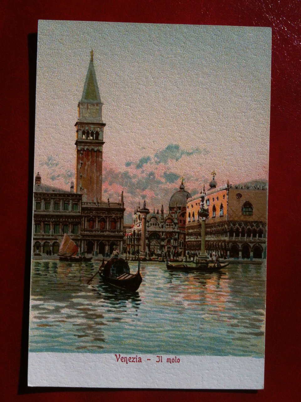 Cartolina primi '900 Venezia - Il Molo - non viaggiata | Immagine principale