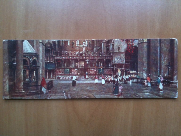 Cartolina primi '900 Venezia - Interno Chiesa S. Marco - non viaggiata
