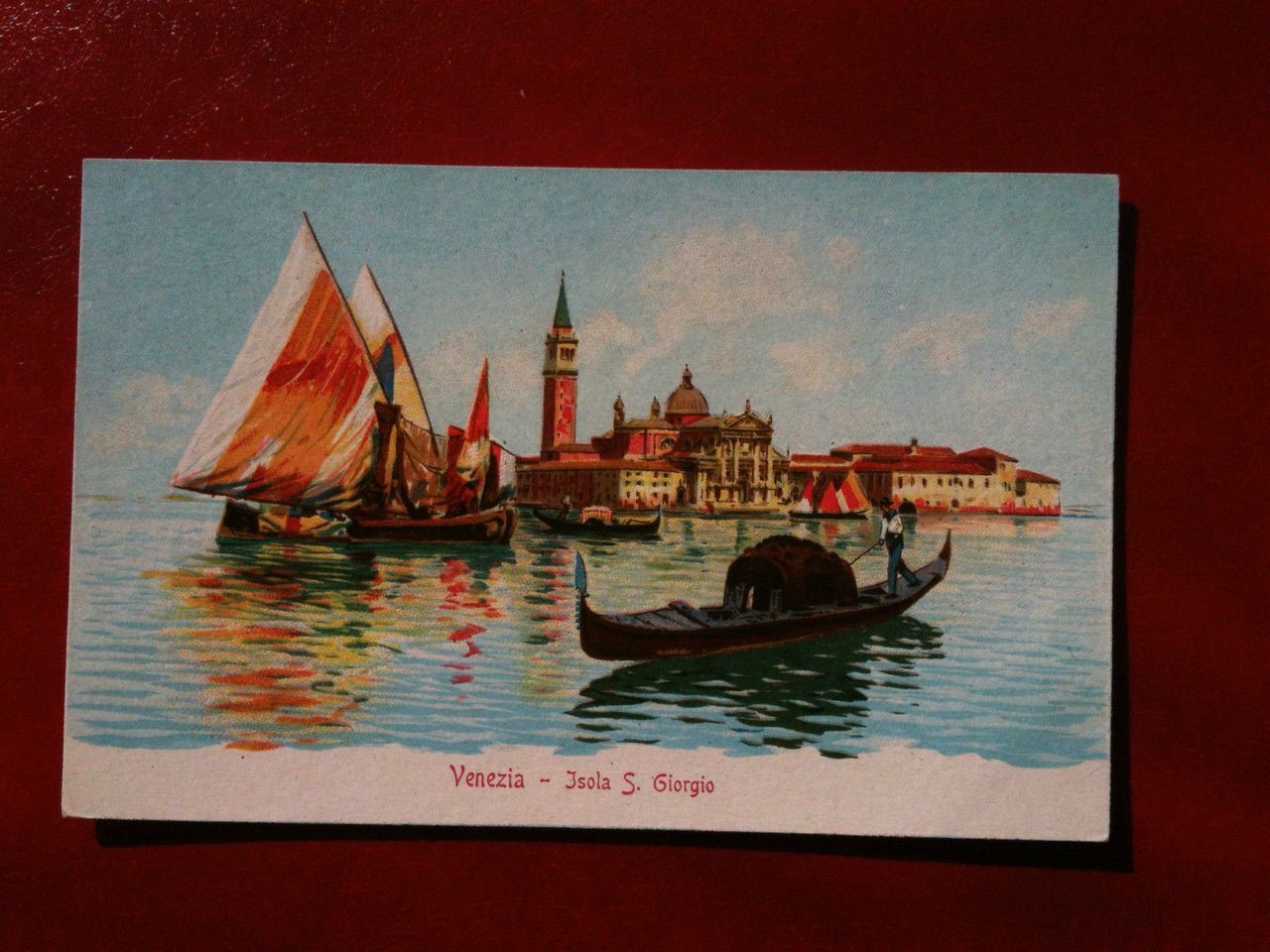 Cartolina primi '900 Venezia - Isola S. Giorgio - non …
