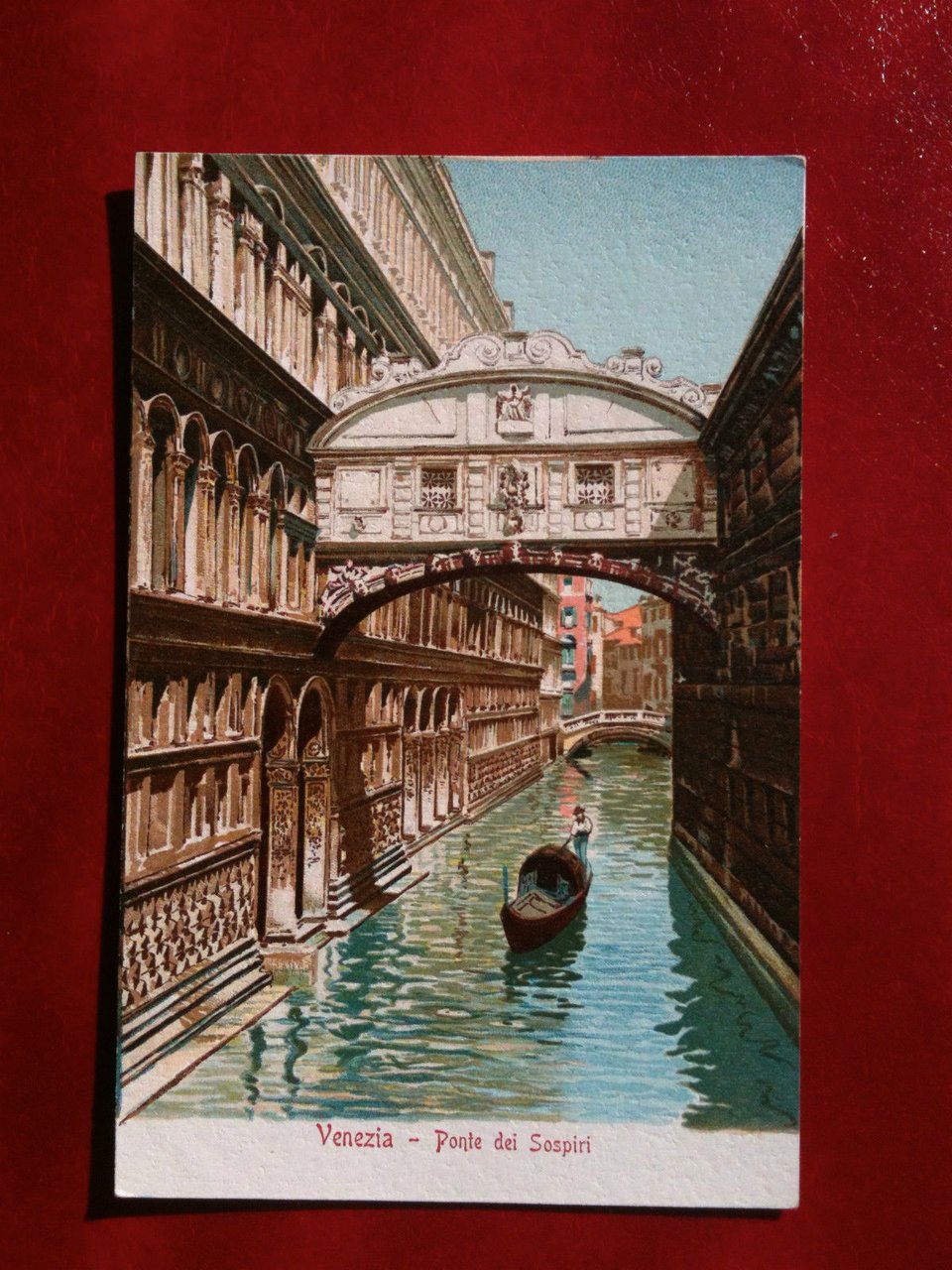 Cartolina primi '900 Venezia - Ponte dei Sospiri - non …