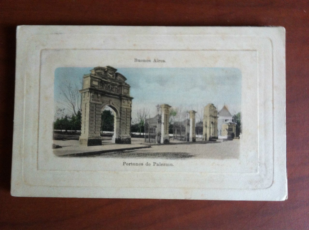 Cartolina Tarjeta primi '900 Buenos Aires Portones Palermo-non viaggiata - …