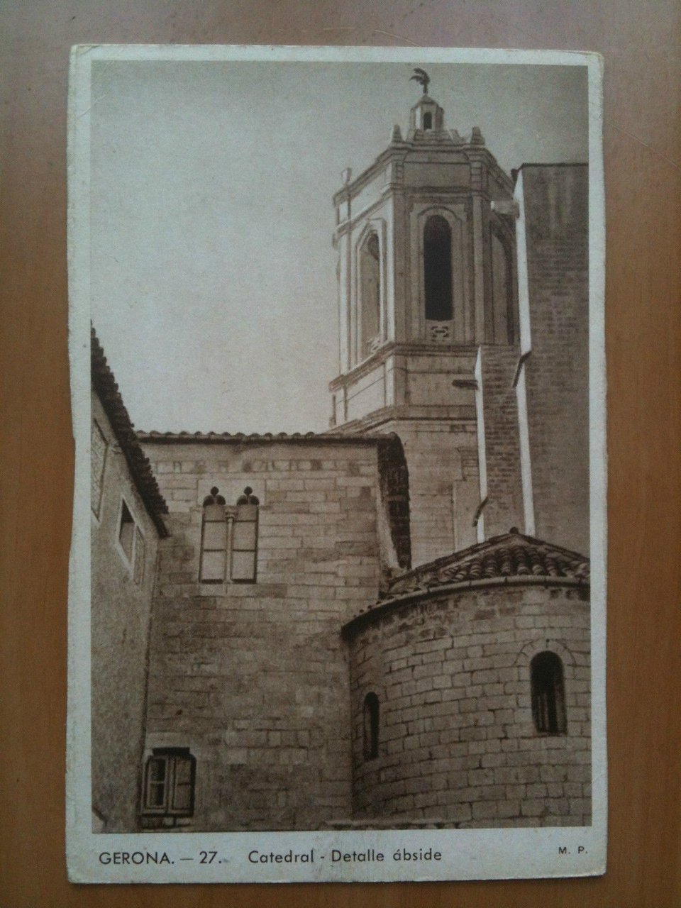 Cartolina Tarjeta primi '900 Spagna Gerona Catedral - non viaggiata