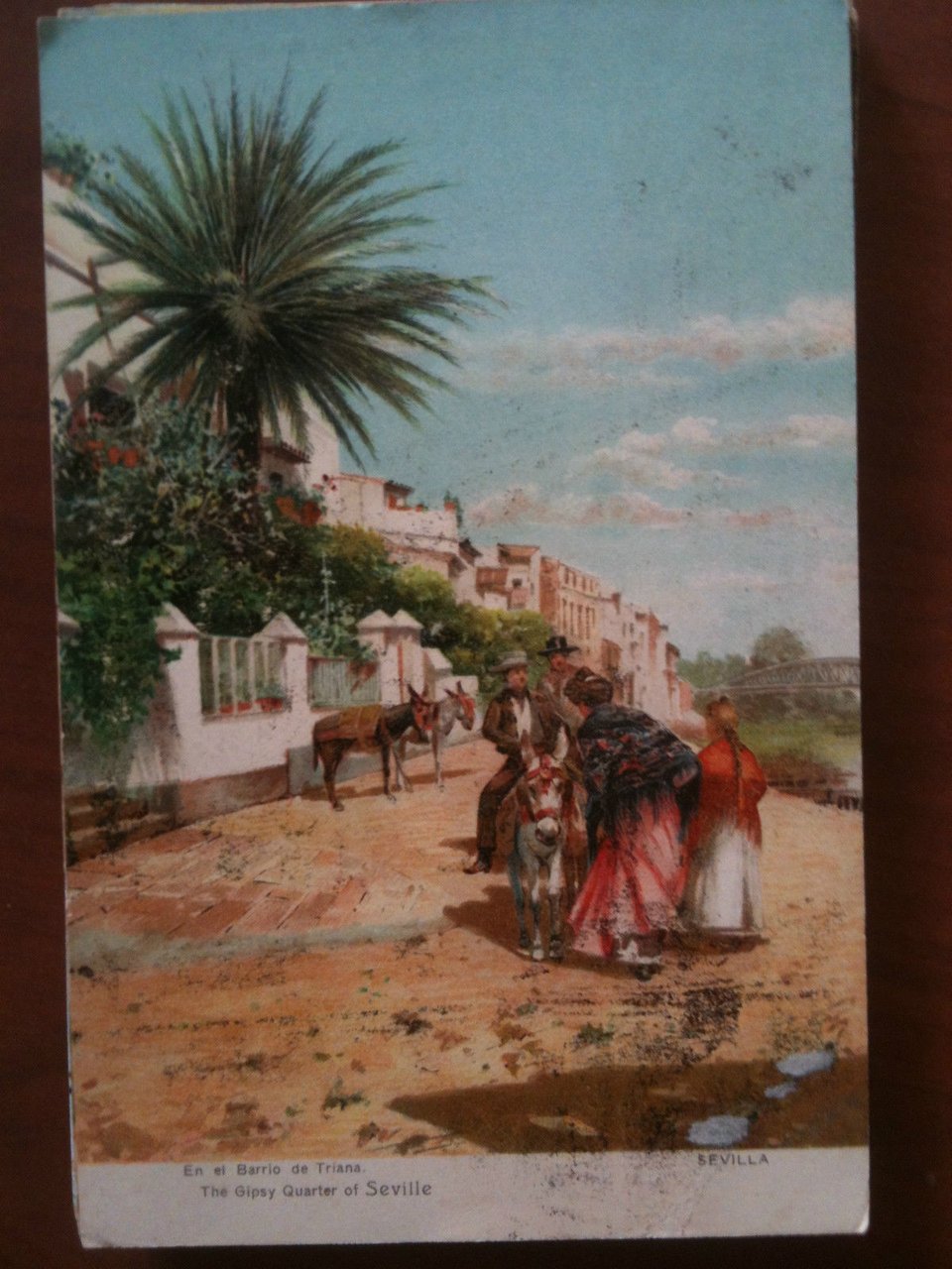 Cartolina Tarjeta primi '900 Spagna Sevilla Gipsy Quarter - non …