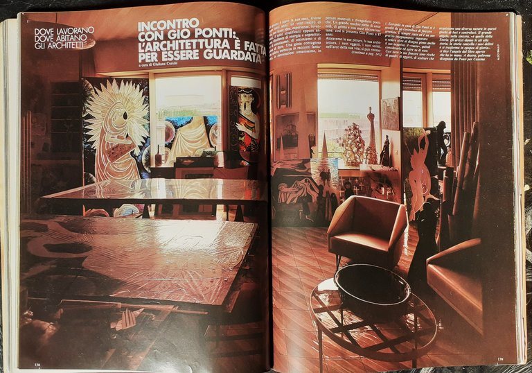 Casa Vogue incontro con Giò Ponti 1978