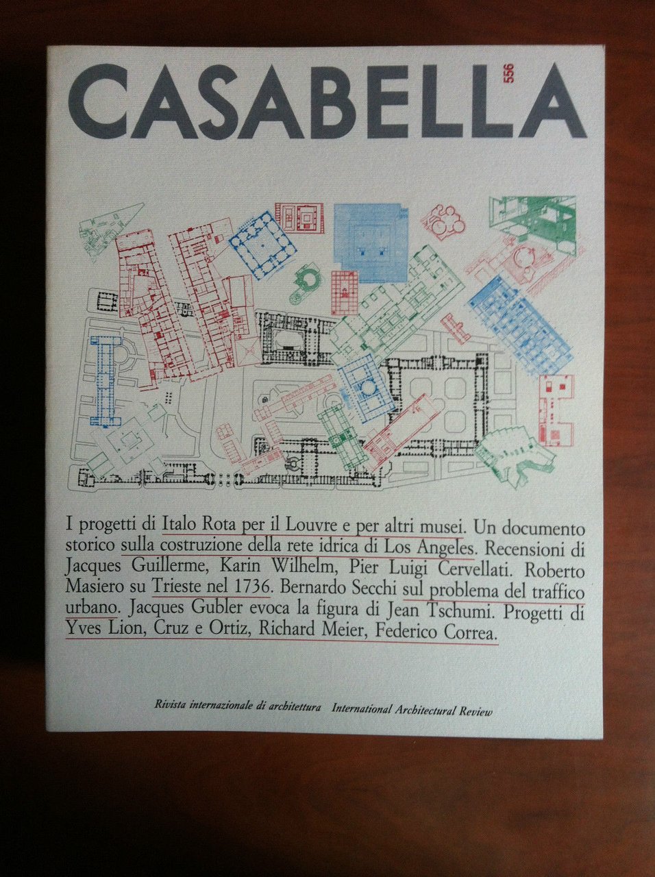 Casabella n^ 556 Aprile 1989 - E18842