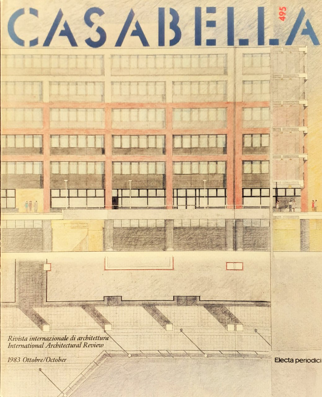 CASABELLA rivista di Architettura N^495 Ottobre 1983