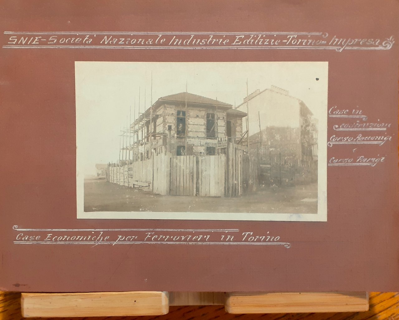 Case economiche per ferrovieri a Torino 1920 ca.