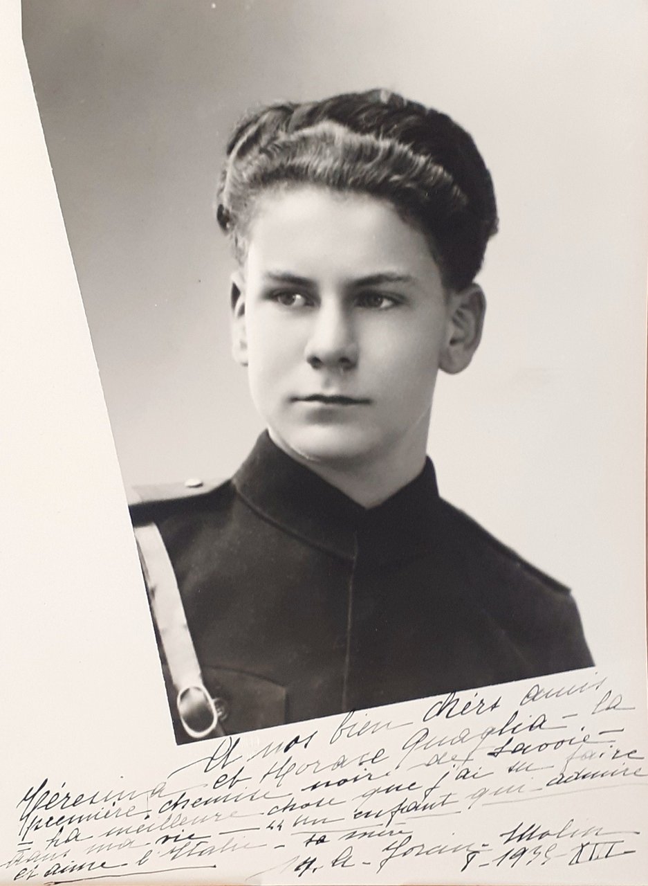 Castagneri fotografo, ritratto di giovane "prima camicia nera di Savoia" … | Immagine principale