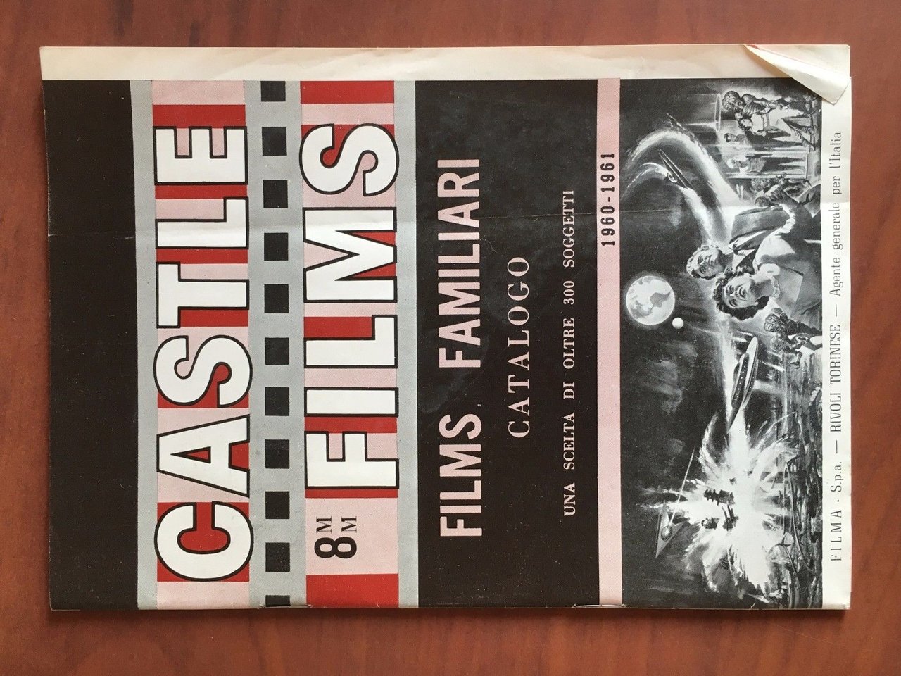 Castle Films catalogo 8mm 1960-1961 Filma SpA Rivoli Torinese - …