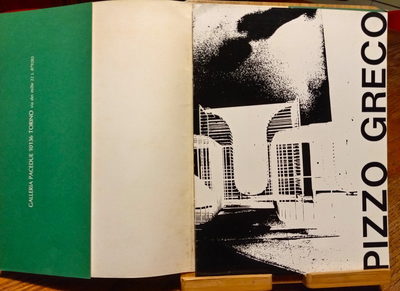 Catalogo d'arte Pizzo Greco1972