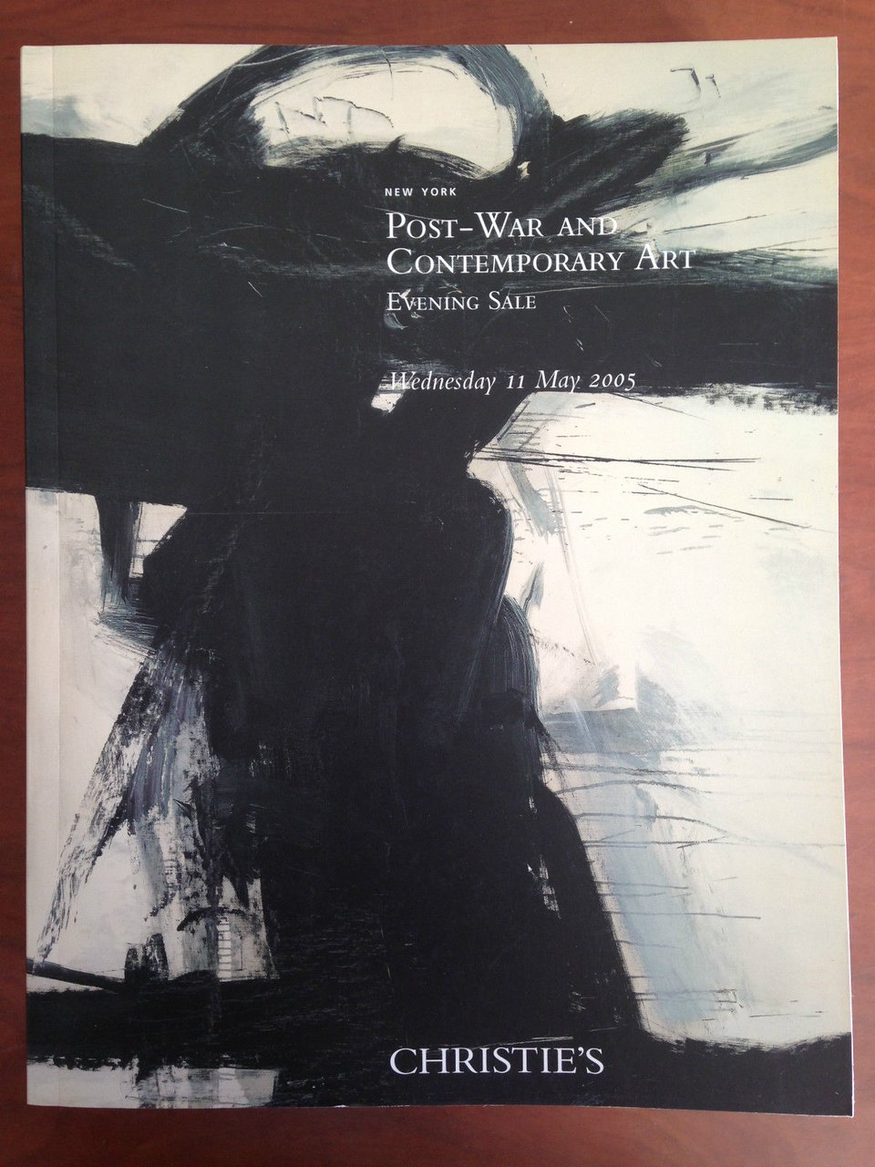 Catalogo d'Asta Christie's Post-War and Contemporary Art New York 2005 …