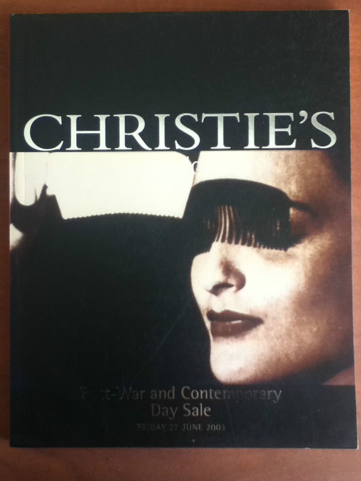 Catalogo d'Asta Christie's Post-War and Contemporary London 2003 - E20173