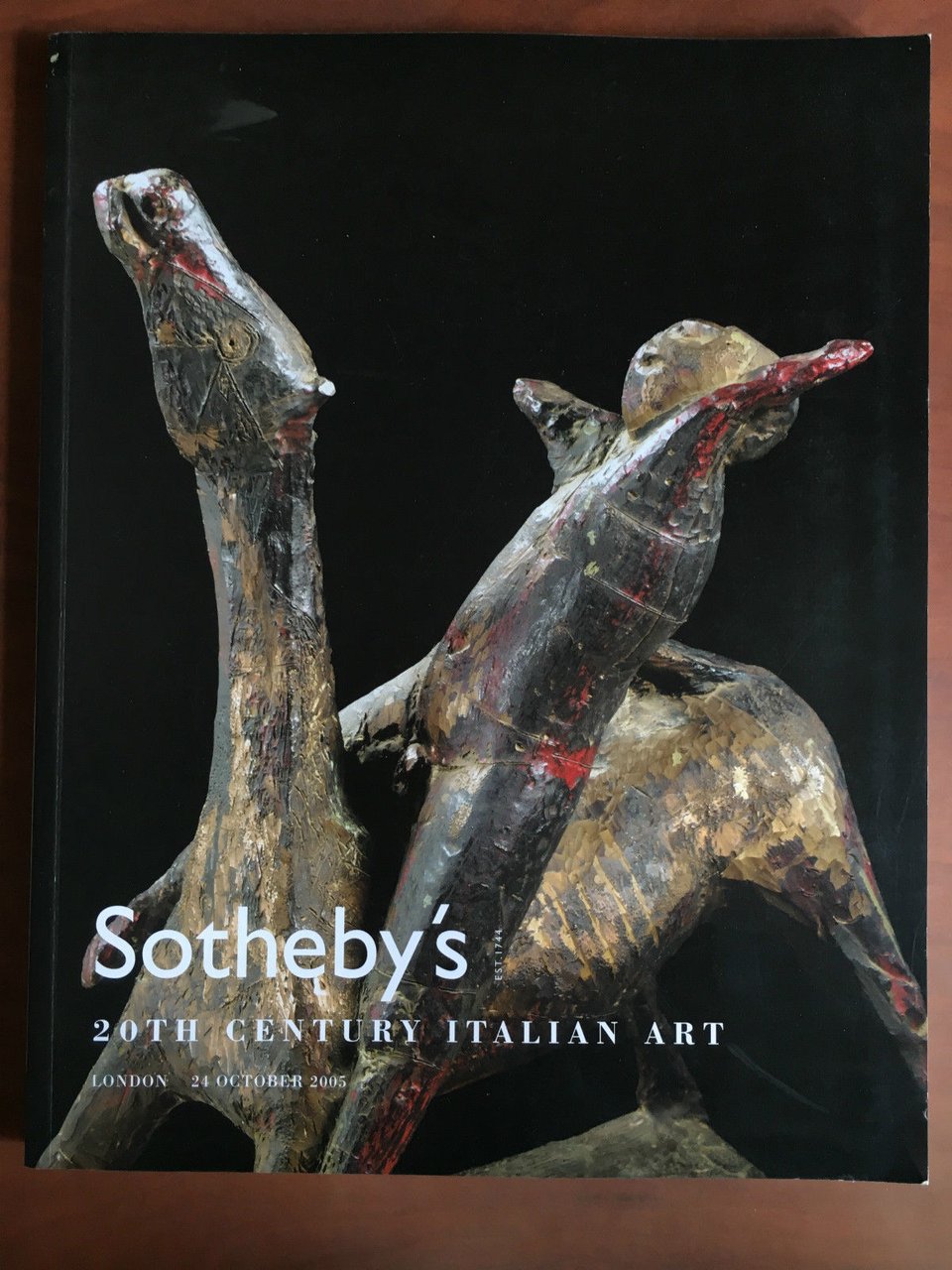 Catalogo d'Asta Sotheby's 20th Century Italian Art London 2005 - …