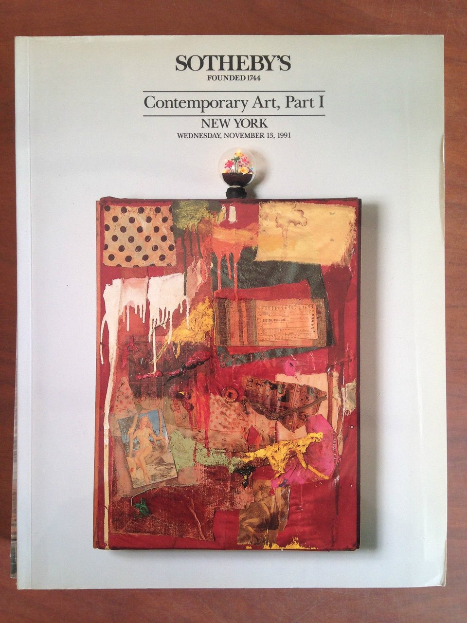 Catalogo d'Asta Sotheby's Contemporary Art Part I New York 1991 …