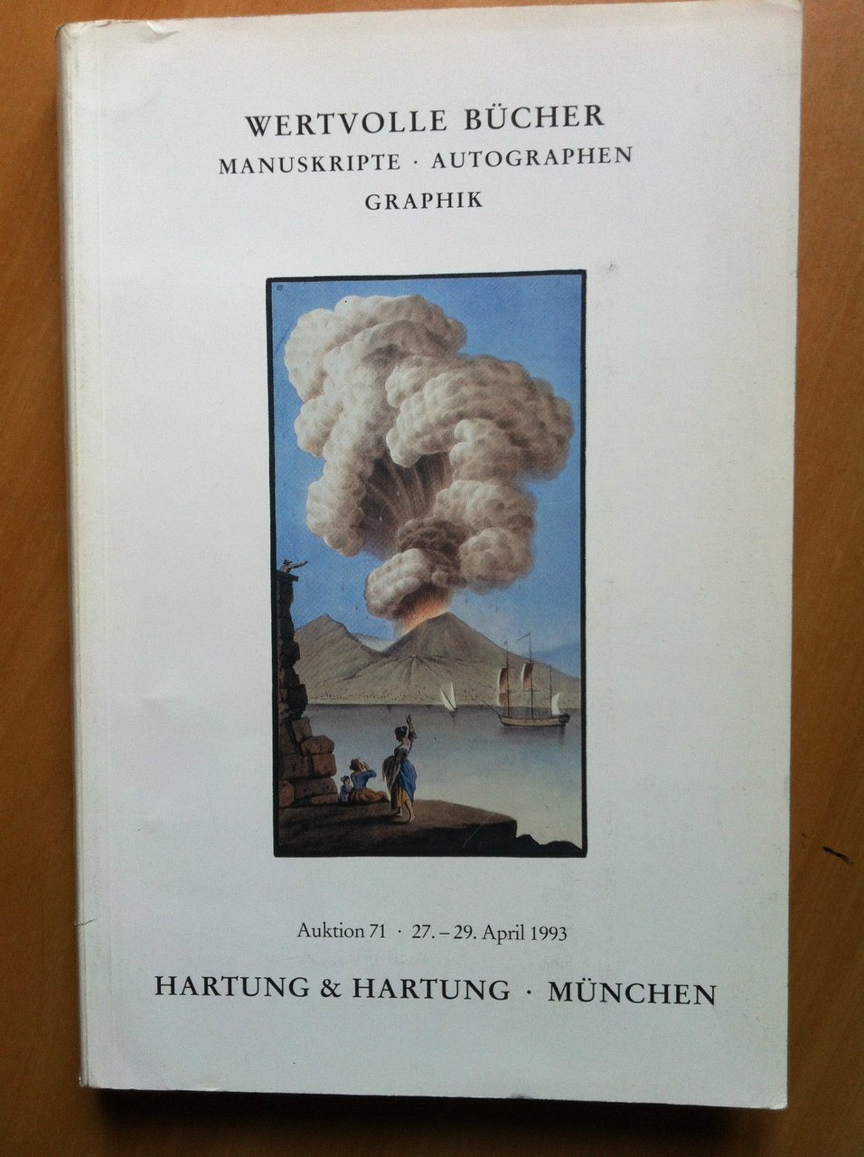 Catalogo dell'Asta Wertvolle bucher Hartung &amp;Hartung Munchen 1993 - E17412
