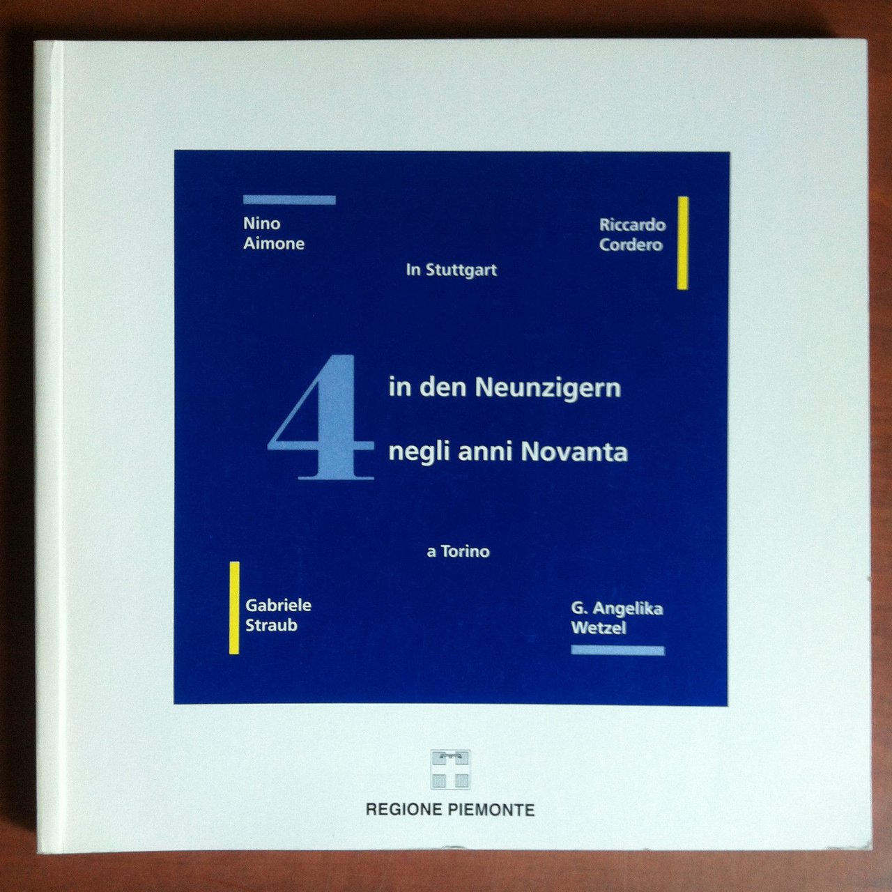 Catalogo della mostra 4 in den Neunzigern negli anni Novanta …