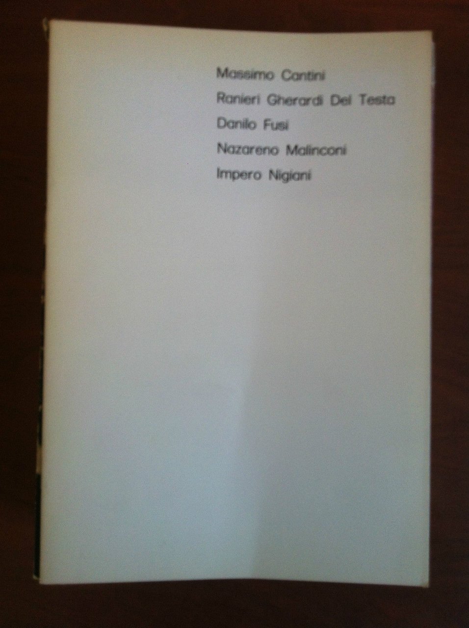 Catalogo della mostra collettiva Cantini Galleria Davico Torino 1980 - … | Immagine principale