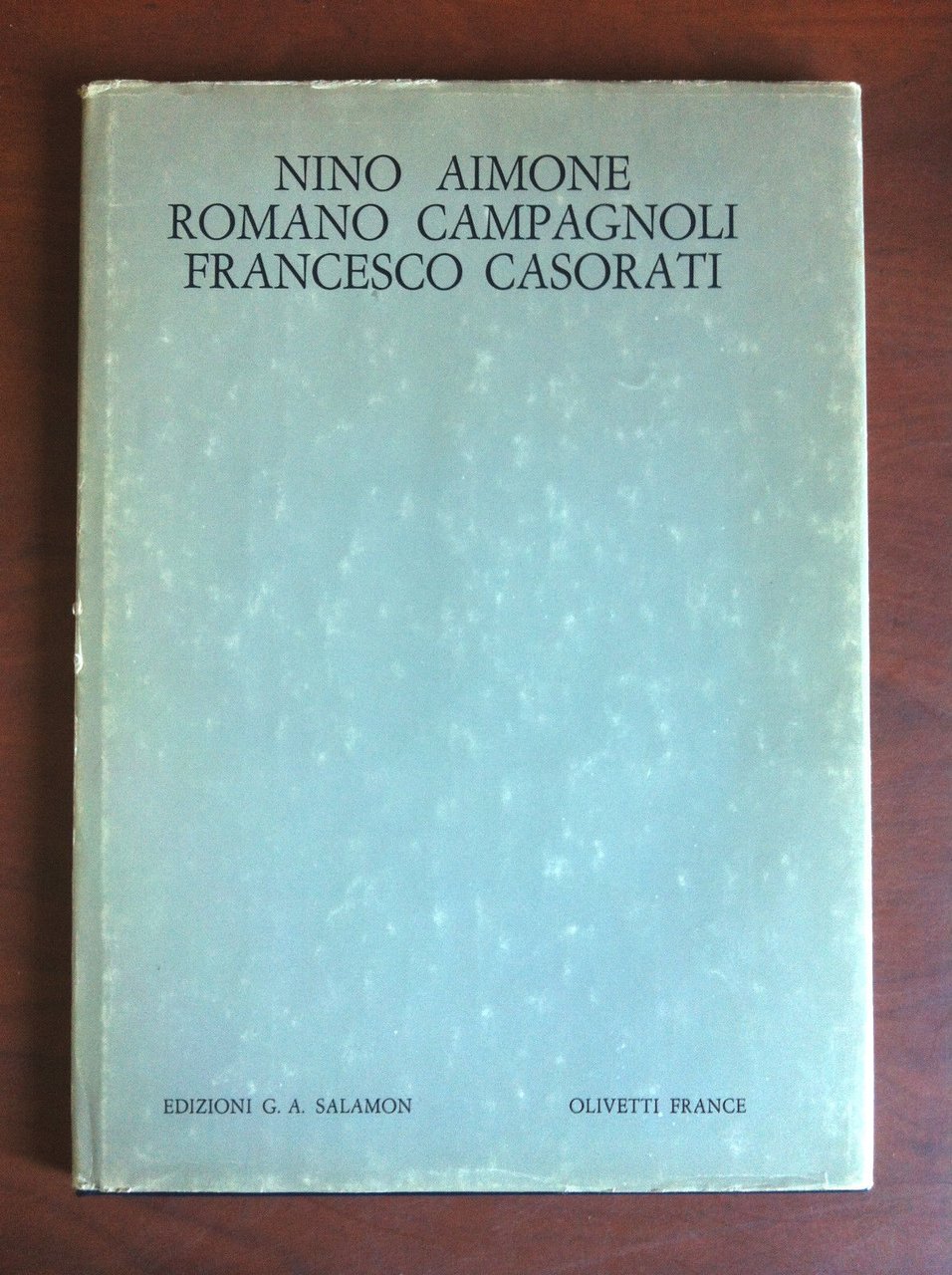Catalogo della mostra di Aimone Campagnoli Casorati Salamon Paris 1974 …