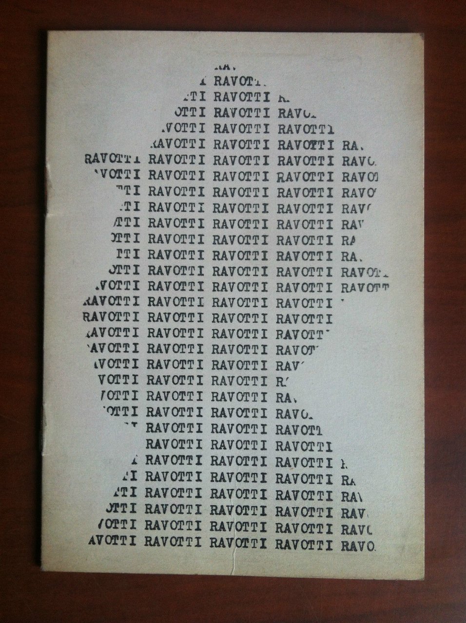 Catalogo della mostra di Berto Raviotti Galleria Il Punto Torino …