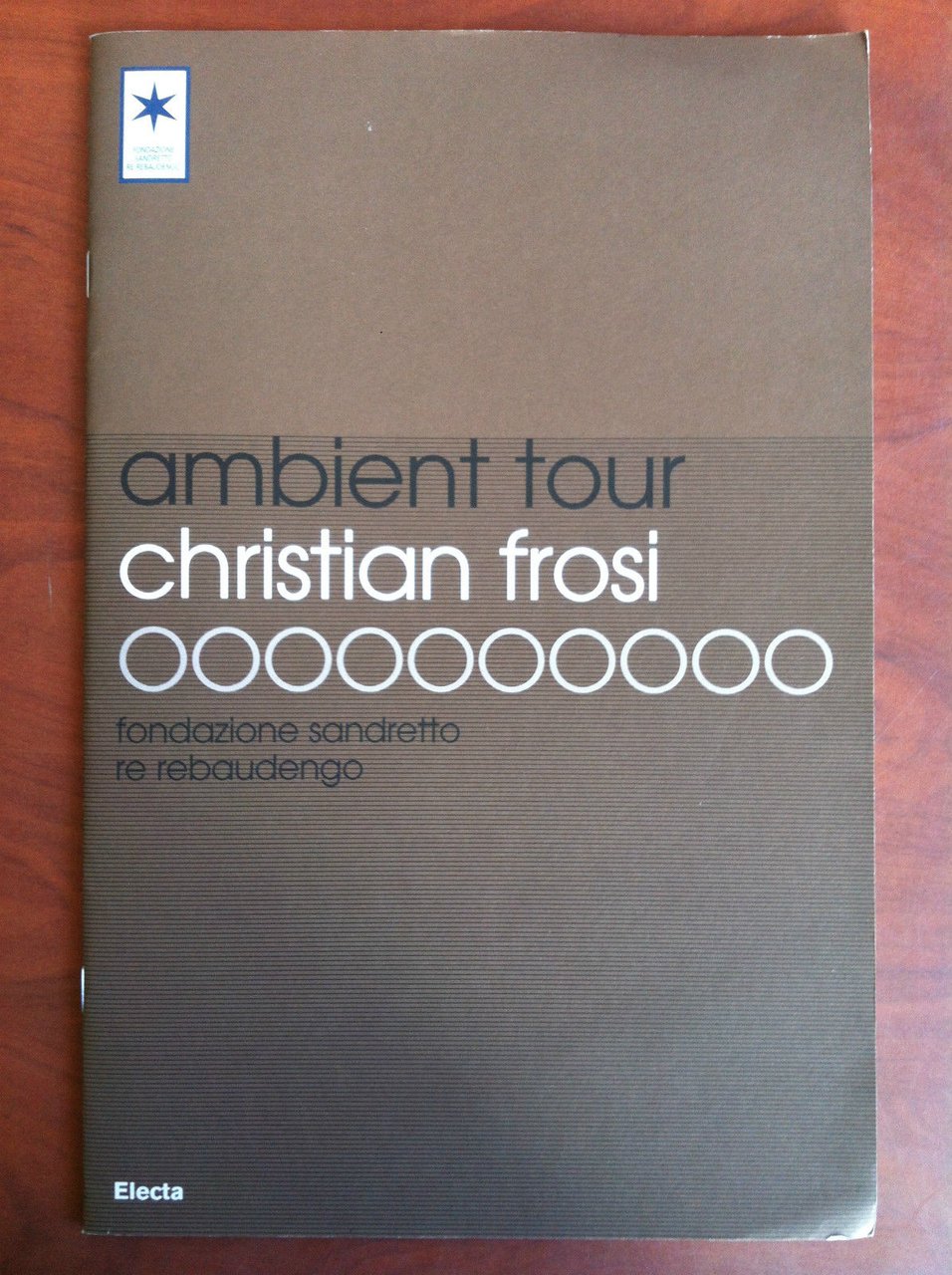 Catalogo della mostra di Christian Frosi Sandretto Rebaudengo Torino 1999 …