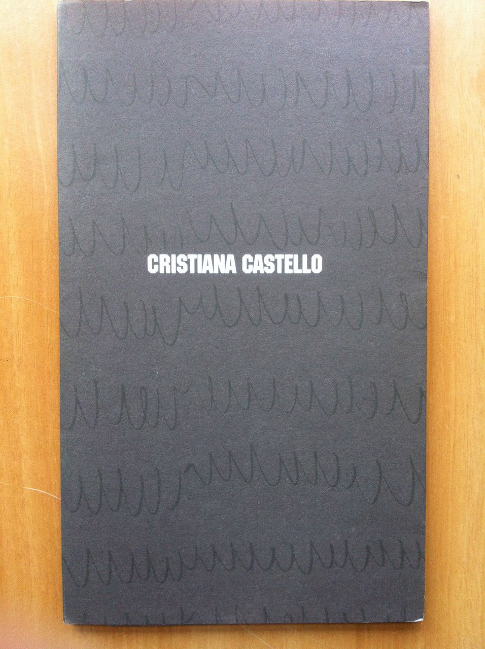 Catalogo della mostra di Cristiana Castello Acrilici Torino 1994 - …