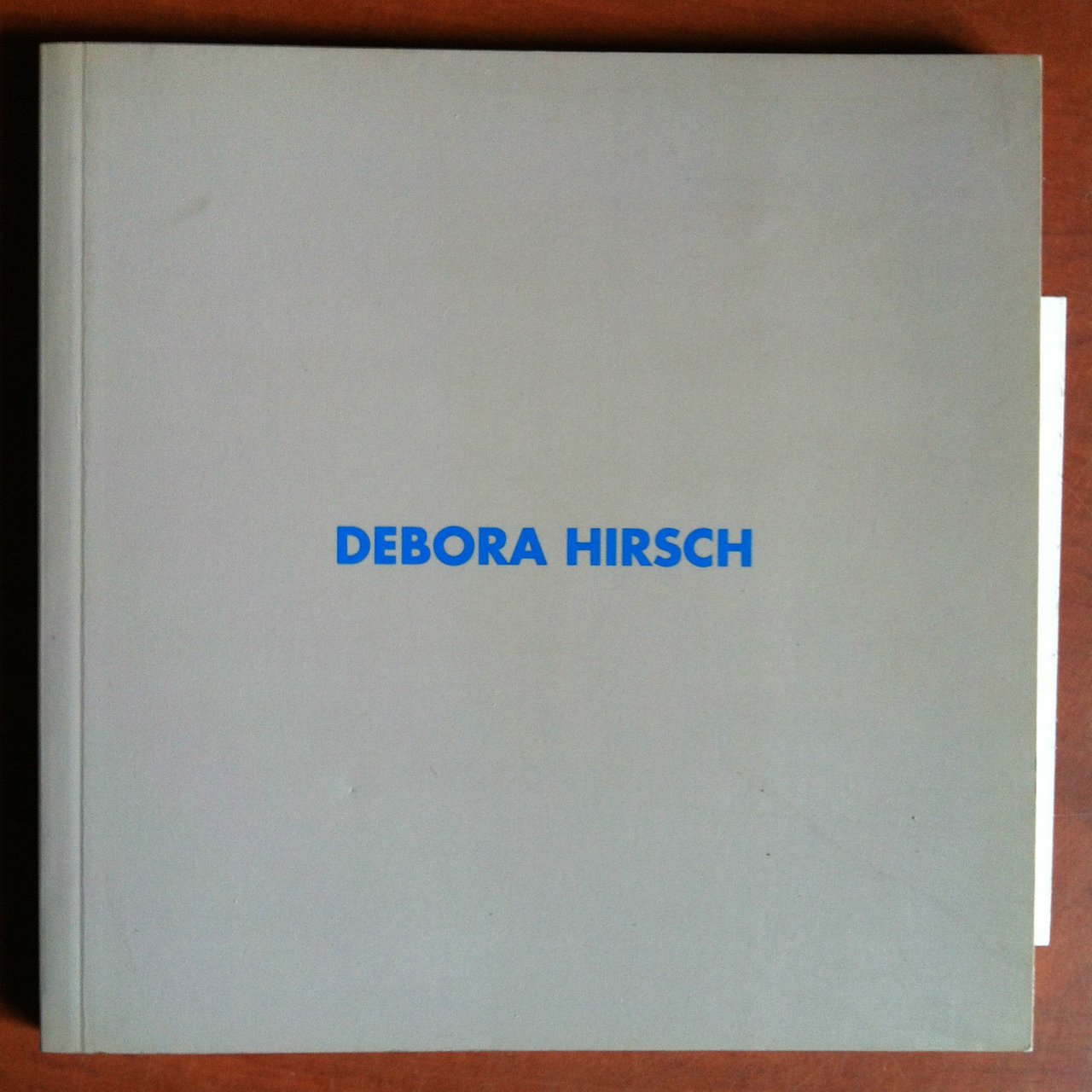 Catalogo della mostra di Debora HirschGalleria Colombo Milano 2002 - …