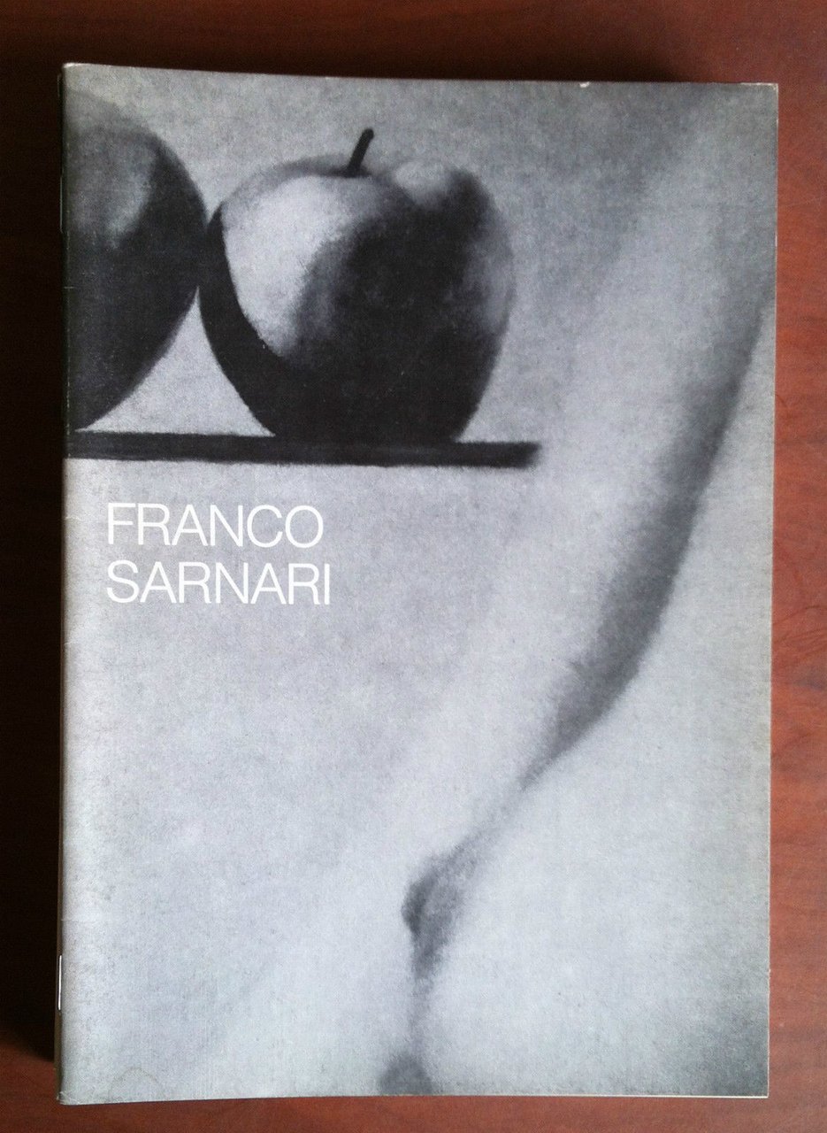 Catalogo della mostra di Franco Sarnari Galleria Davico Torino 1985
