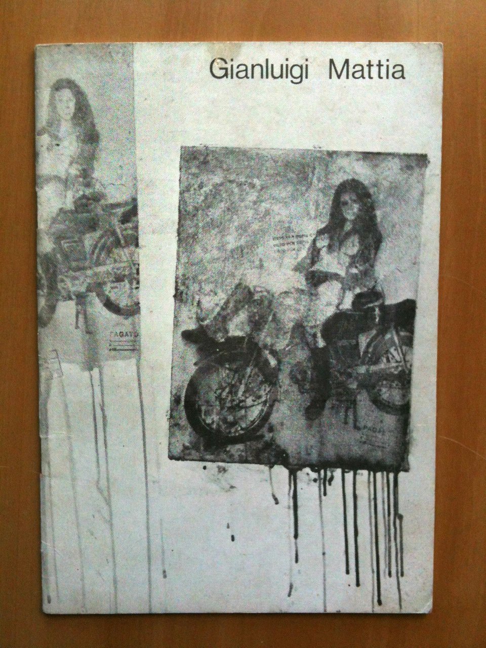 Catalogo della mostra di Gianluigi Mattia Galleria Davico Torino 1975