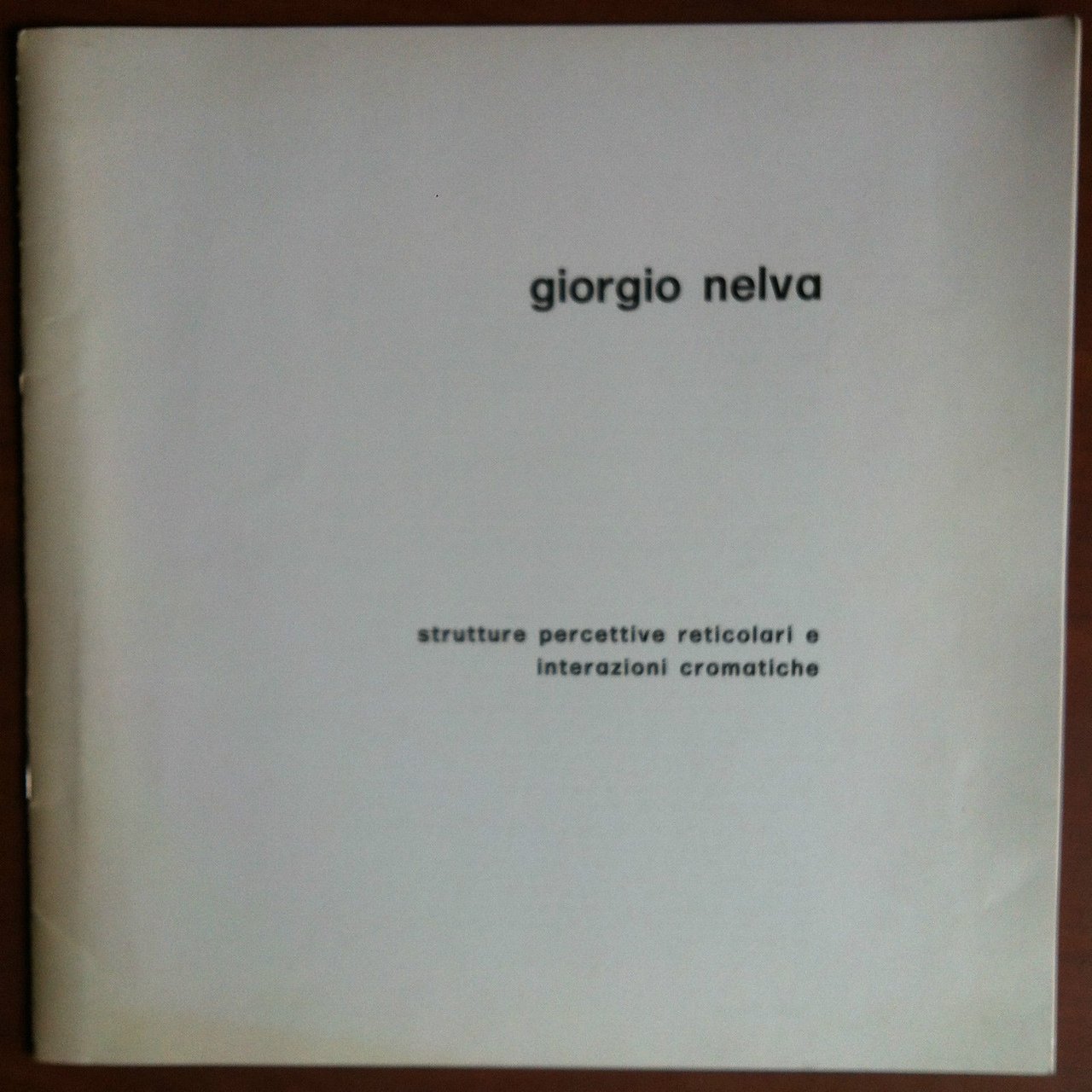 Catalogo della mostra di Giorgio Nelva Gall. Cortilaccio Torino 1975 …