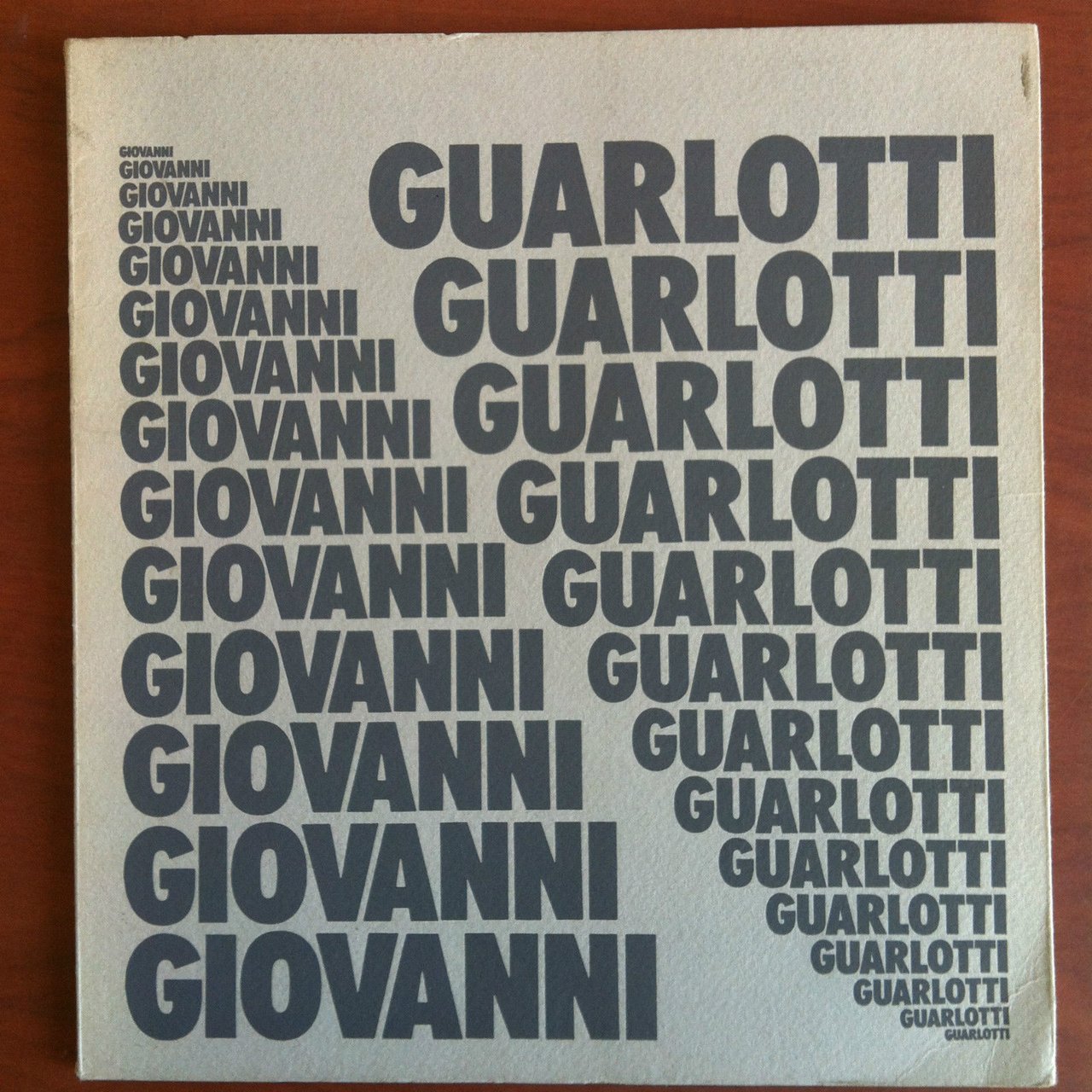Catalogo della mostra di Giovanni Guarlotti Gal Sant'Ambrogio Milano 1975 …