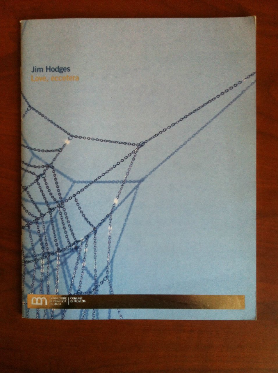 Catalogo della mostra di Jim Hodges Gall. P.zza San Marco …